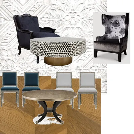 Tea Room Interior Design Mood Board by CassandraDowlan on Style Sourcebook