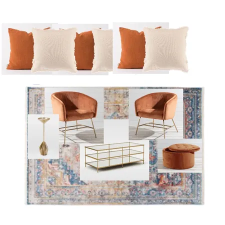 Teneriffe Downstairs Living Space Interior Design Mood Board by Insta-Styled on Style Sourcebook