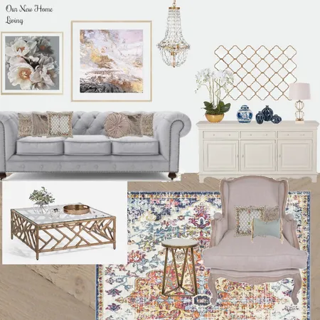My New Home Living Interior Design Mood Board by Jo Laidlow on Style Sourcebook