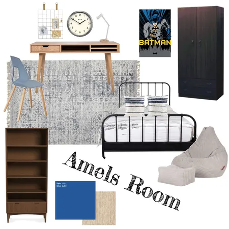 Amels room 1 Interior Design Mood Board by S.I on Style Sourcebook
