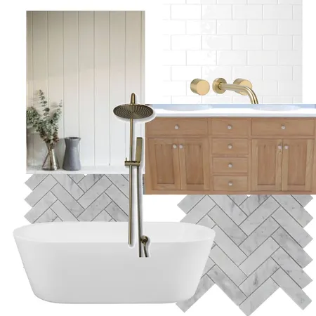 Main Bathroom Interior Design Mood Board by Dee on Style Sourcebook