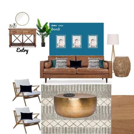 Eclectic Living Room Interior Design Mood Board by homesbymonica on Style Sourcebook