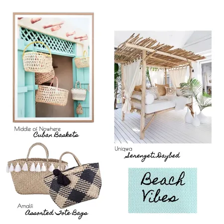 BEACH VIBES Interior Design Mood Board by stylebeginnings on Style Sourcebook
