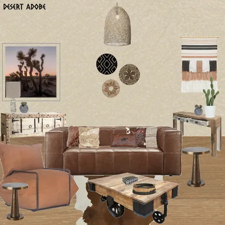 Desert Adobe Interior Design Mood Board by Jo Laidlow on Style Sourcebook