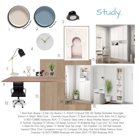 Study MB 1 Interior Design Mood Board by AshJayne on Style Sourcebook