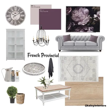 Provincial Living Interior Design Mood Board by Kaloy on Style Sourcebook