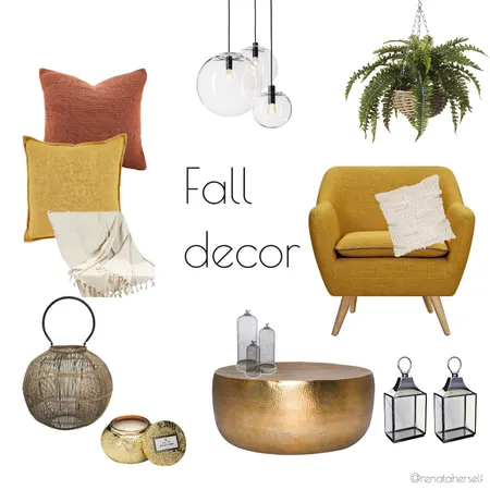 Fall decor Interior Design Mood Board by Renata on Style Sourcebook