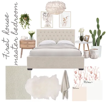 first house bedroom Interior Design Mood Board by Lridlova on Style Sourcebook