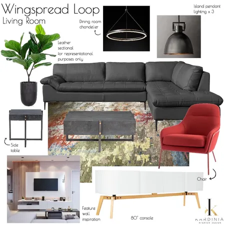 Wingspread Loop - Living Room Interior Design Mood Board by kardiniainteriordesign on Style Sourcebook