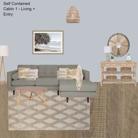Self Contained Cabin 1 Living Interior Design Mood Board by Jo Laidlow on Style Sourcebook
