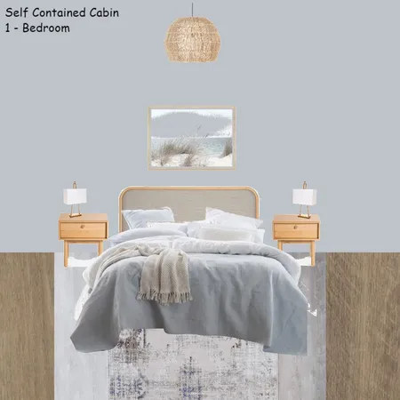 Self Contained Cabin 1 - Bedroom Interior Design Mood Board by Jo Laidlow on Style Sourcebook