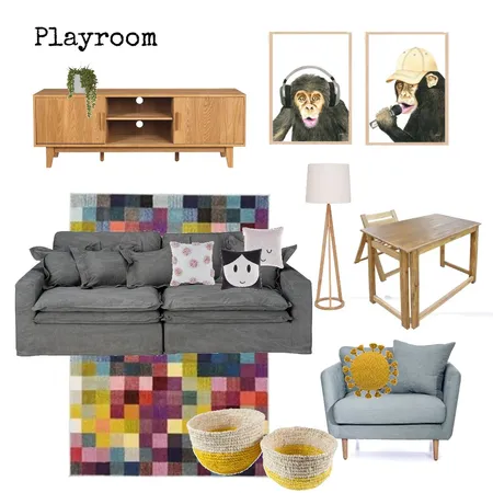 Playroom Interior Design Mood Board by LaurenKate on Style Sourcebook