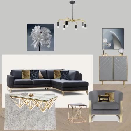 Living Brass Accents Interior Design Mood Board by Jo Laidlow on Style Sourcebook