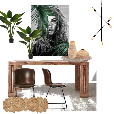 natural dining space Interior Design Mood Board by mjdesignr on Style Sourcebook