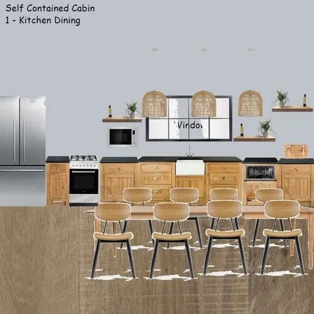 Self Contained cabin 1 Kitchen Dining Interior Design Mood Board by Jo Laidlow on Style Sourcebook
