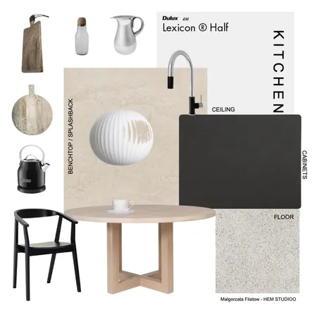 beige/black Interior Design Mood Board by mal_fila on Style Sourcebook
