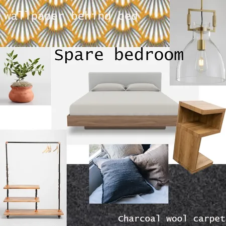 Spare Bedroom Interior Design Mood Board by Bianco Design Co on Style Sourcebook