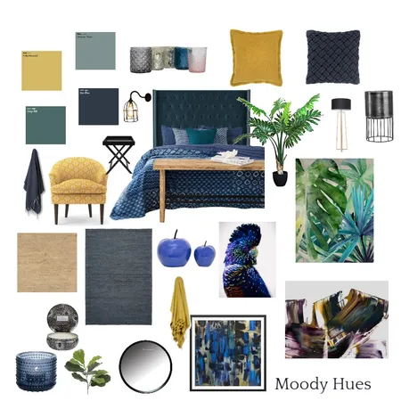 Moody Hues Interior Design Mood Board by BonnieBella on Style Sourcebook
