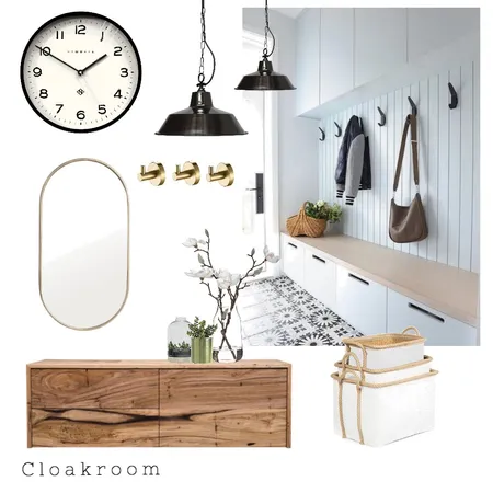 Cloakroom Interior Design Mood Board by Helene on Style Sourcebook