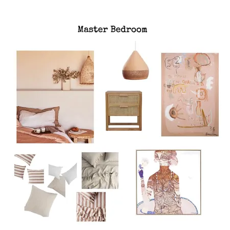 Bree Laing - Master Bedroom Interior Design Mood Board by BY. LAgOM on Style Sourcebook