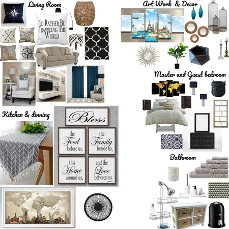 PROJECT 2 Interior Design Mood Board by racheal on Style Sourcebook