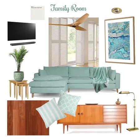 Family Room Interior Design Mood Board by Jazz on Style Sourcebook