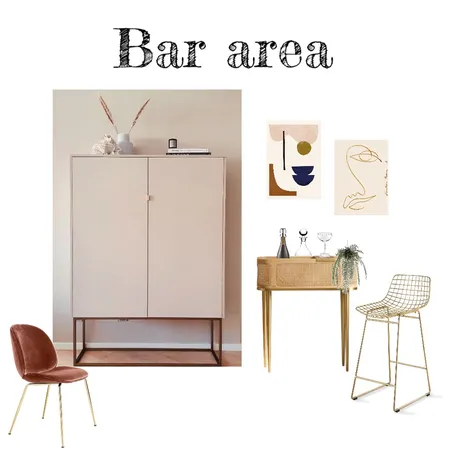 Bar area Interior Design Mood Board by InStyle Idea on Style Sourcebook