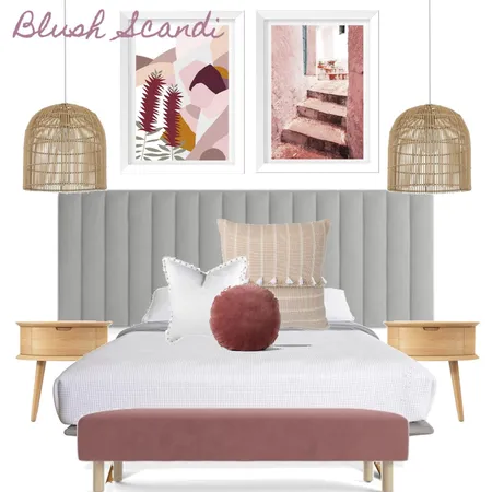 Blush Scandi Interior Design Mood Board by Savannah_denny_designs on Style Sourcebook