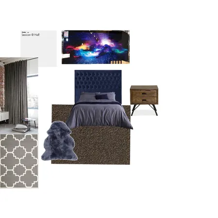 Todd's Bedroom Interior Design Mood Board by AB Interior Design on Style Sourcebook