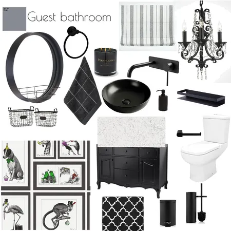 Guest bathroom Interior Design Mood Board by DesignByDes on Style Sourcebook