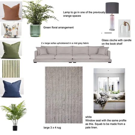 Harrison Jones - Living room Interior Design Mood Board by Jennysaggers on Style Sourcebook