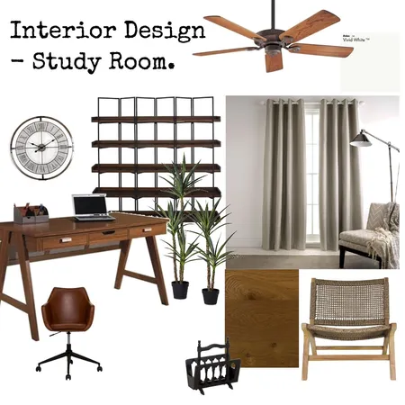 STUDY ROOM. Interior Design Mood Board by Karrie on Style Sourcebook