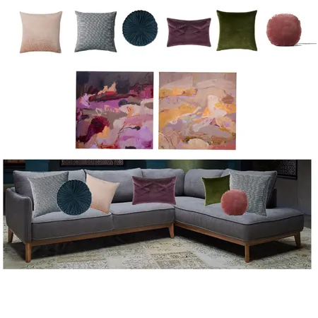 Lounge - either side of sunset cushions Interior Design Mood Board by rlblake89 on Style Sourcebook