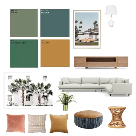 Lounge Room Interior Design Mood Board by DMC on Style Sourcebook