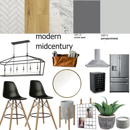 mahar midcentury Interior Design Mood Board by RoseTheory on Style Sourcebook