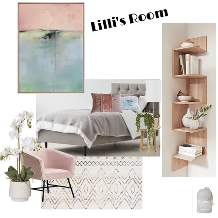 Lilliana's Bedroom Interior Design Mood Board by JodiG on Style Sourcebook