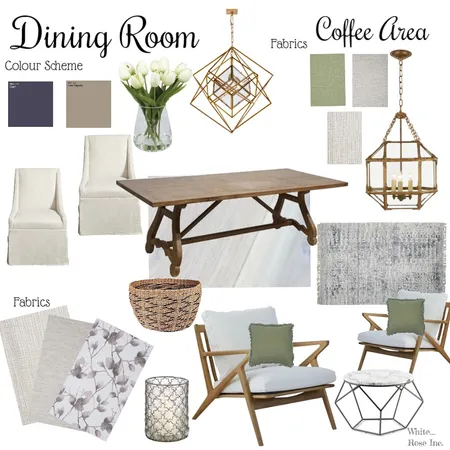 Dining Room Interior Design Mood Board by DaniellaRuthNatasha on Style Sourcebook