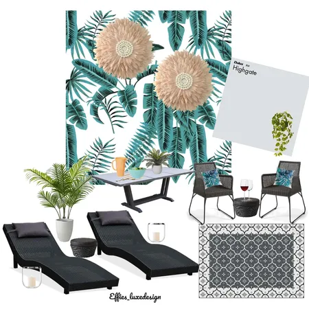 Poolside retreat Interior Design Mood Board by Effies_luxedesign on Style Sourcebook