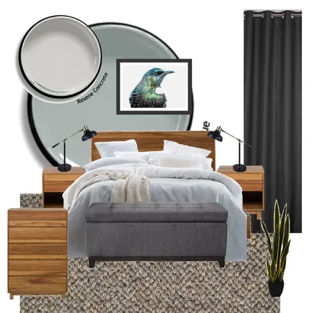Guest Bedroom Interior Design Mood Board by Maven Interior Design on Style Sourcebook