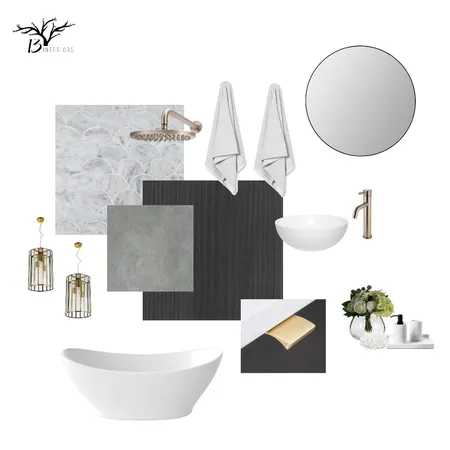 Churchlands Bathroom Interior Design Mood Board by 13 Interiors on Style Sourcebook