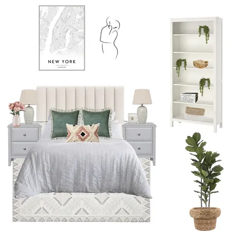 Master Bedroom Interior Design Mood Board by Eliza Grace Interiors on Style Sourcebook