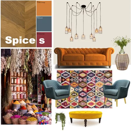 Spices Interior Design Mood Board by Maayaan on Style Sourcebook