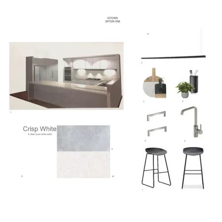 Kitchen option one Interior Design Mood Board by DGMORRELL on Style Sourcebook