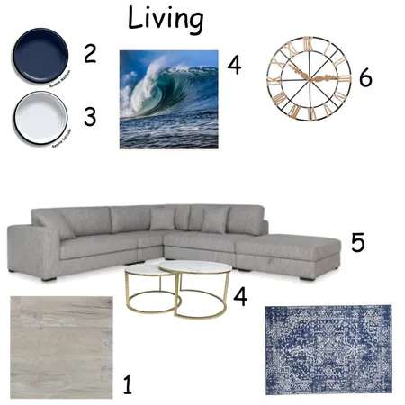 Living Area Interior Design Mood Board by Danica on Style Sourcebook