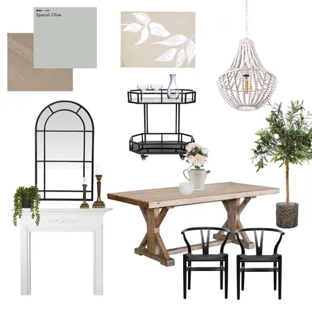 Luxe Dining Room Interior Design Mood Board by Eliza Grace Interiors on Style Sourcebook