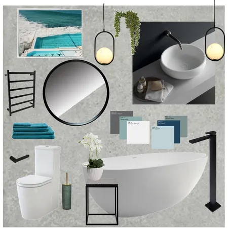 Bonnie bathroom Interior Design Mood Board by Heather on Style Sourcebook