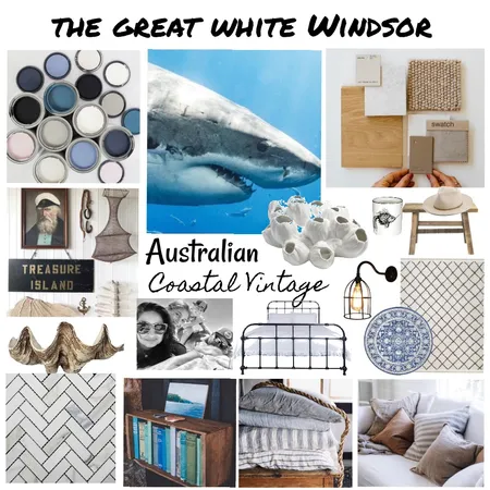 The Great White Windsor Caravan Interior Design Mood Board by Tooz78 on Style Sourcebook