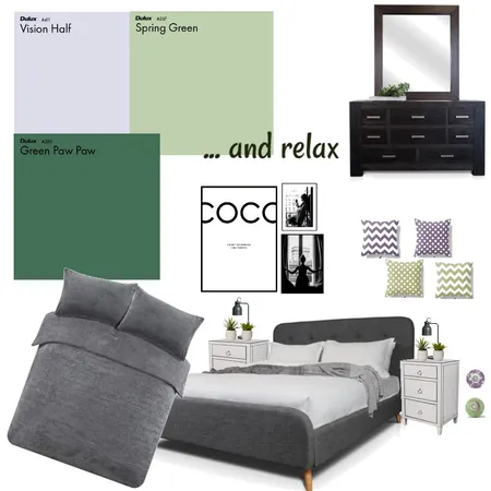 Purple &amp; Green????? Interior Design Mood Board by HelenGriffith on Style Sourcebook