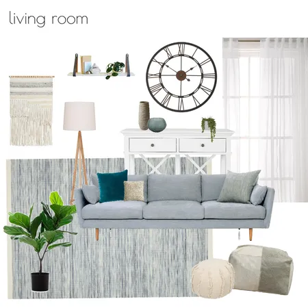 Module 9- Living Interior Design Mood Board by DD01 on Style Sourcebook