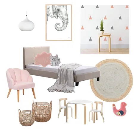 Girls room Interior Design Mood Board by amandabarton on Style Sourcebook